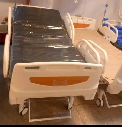 Electric 3 Function Hospital Bed with Mattress