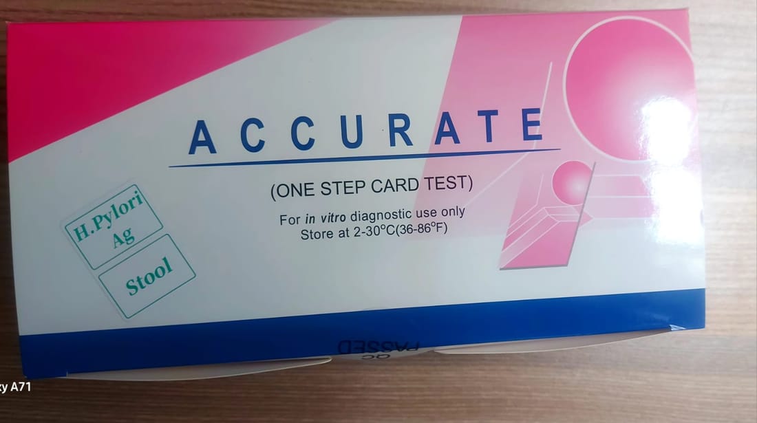 One Step H. pylori Antigen Stool Test