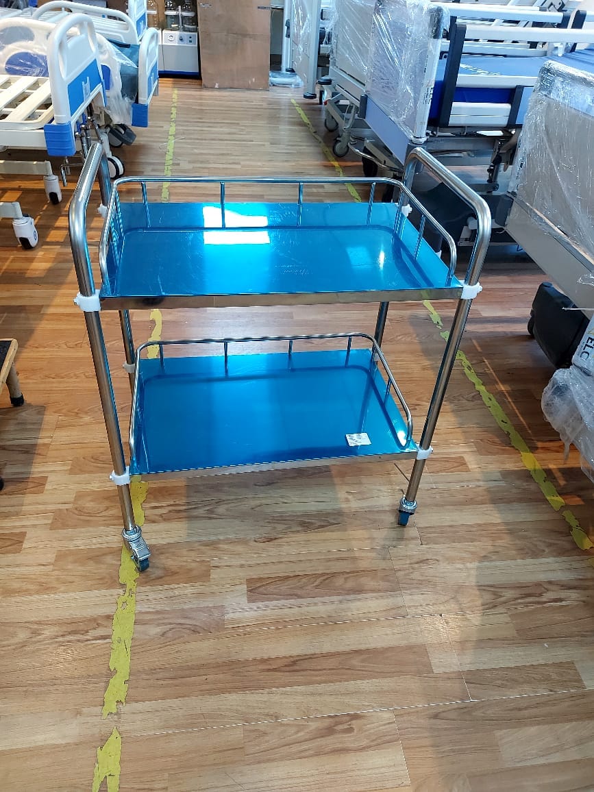 Instrument Trolley, 2 Shelves