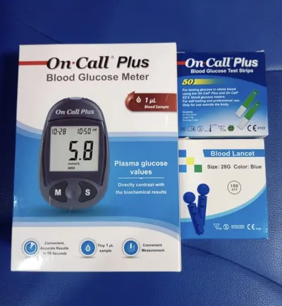 On Call Blood Glucose Monitoring Machine