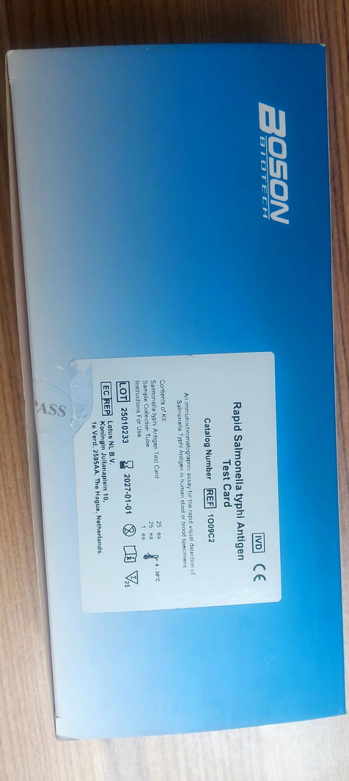 Rapid Salmonella Antigen Test
