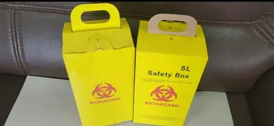 Sharps Box (Biohazard Safety Container)