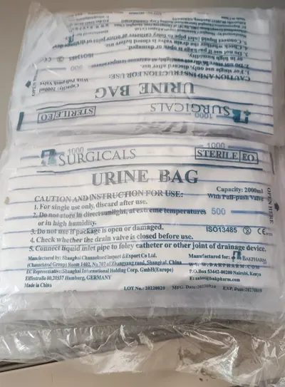 Urine Collection Bag, 2 Litre