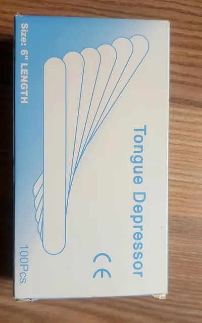 Wooden Tongue Depressor (Wooden Spatula)